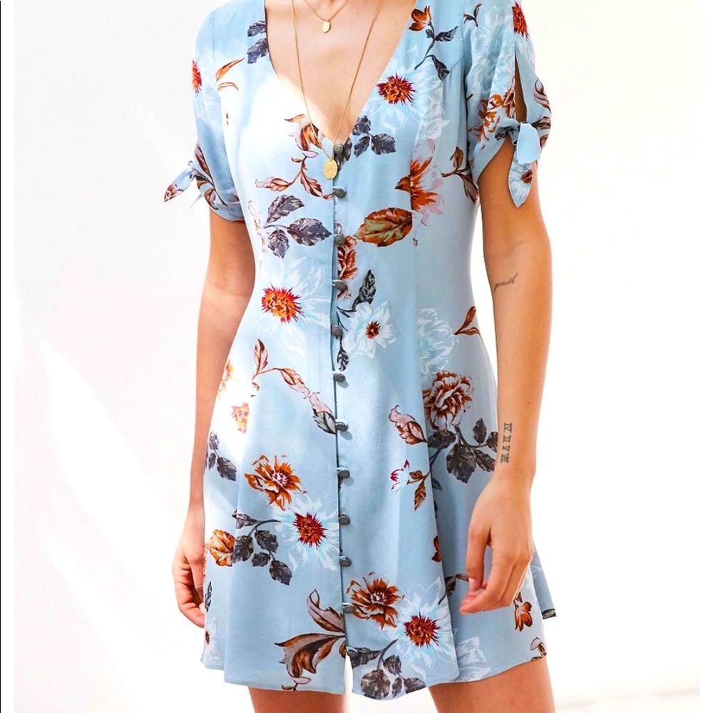 Kimchi Blue floral dress